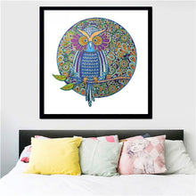 Load image into Gallery viewer, Unique Owl -  Special Shaped Diamond Kit