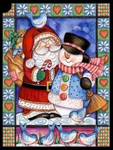 Load image into Gallery viewer, Christmas diamond painting