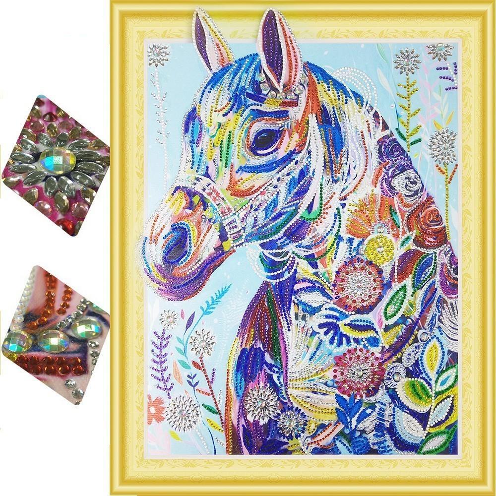 Colorful Horse Special Diamond Painting – Paint by Diamonds