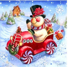 Load image into Gallery viewer, Christmas diamond painting