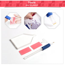 Load image into Gallery viewer, Green Eyes Owl special Diamond Art