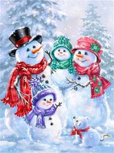 Load image into Gallery viewer, Delighted Snowman Diamond Painting Collections