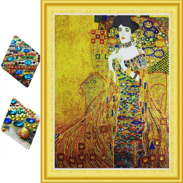 Diamond painting Bacio Klimt - Diamond Painting Quality