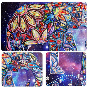 Galaxy Elephant Special Art Portrait