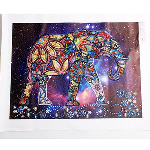 Galaxy Elephant Special Art Portrait