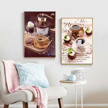 Load image into Gallery viewer, Beautiful Coffee Diamonds Painting for your Wall