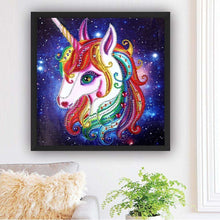 Load image into Gallery viewer, Unicorn Galaxy - Special Diamond Painting