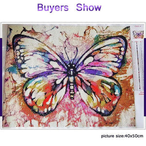 Big Colorful Butterfly Diamond Painting Kits