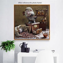 Load image into Gallery viewer, Hedgehogs with the Coffee