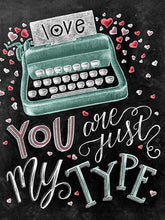 Load image into Gallery viewer, Black Background Quotes Diamond Paintings