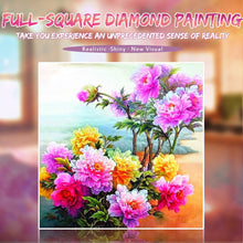 Load image into Gallery viewer, Blooming Flowers Painting With Diamonds