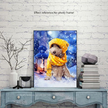 Load image into Gallery viewer, Dog in the Snow