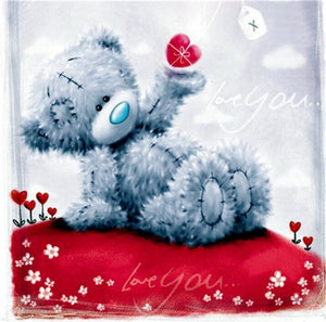 Beautiful Bear Card with Love Message