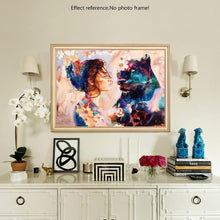 Load image into Gallery viewer, Beautiful Girl &amp; Black Panther