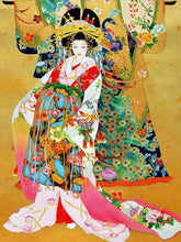 Load image into Gallery viewer, japanese girl painting