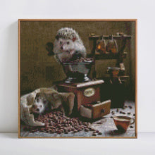 Load image into Gallery viewer, Hedgehogs with the Coffee