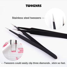 Load image into Gallery viewer, Stainless Steel Cross Tweezers
