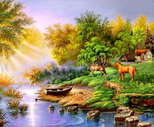 Load image into Gallery viewer, Beautiful Nature Diamond Art Kits