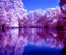 Load image into Gallery viewer, Lake View Diamond Painting Kit