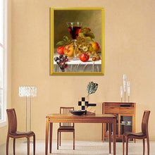 Load image into Gallery viewer, Fruits &amp; Wine in Glasse - Still Life Painting