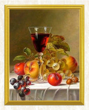 Load image into Gallery viewer, Fruits &amp; Wine in Glasse - Still Life Painting