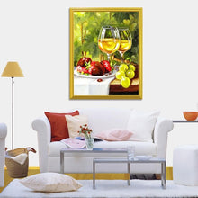 Load image into Gallery viewer, Strawberries &amp; Wine Glasses