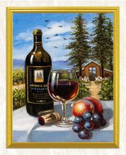 Load image into Gallery viewer, Wine Bottle &amp; Fruits Diamond Painting