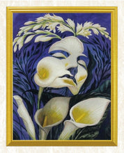 Load image into Gallery viewer, Abstract Flower Lady - Dimond Painting Kit