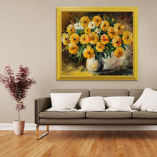 Load image into Gallery viewer, Amazing Yellow &amp; White Flowers - Paint by Diamonds