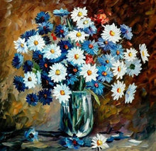 Load image into Gallery viewer, Flowers 3D Diamond Art Kit