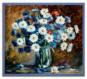 Flowers in a Glass Vase Painting Kit