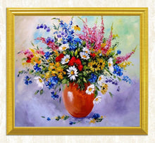 Load image into Gallery viewer, Colorful Flowers Diamond Art Kit
