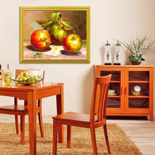 Load image into Gallery viewer, Apples Still Life Diamond Art Kit
