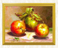 Load image into Gallery viewer, Apples Still Life Diamond Art Kit