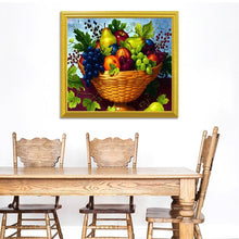 Load image into Gallery viewer, Appealing Fruit Basket - Diamond Art Kit