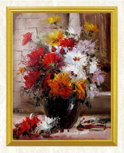 Load image into Gallery viewer, Colorful Flowers In a Vase