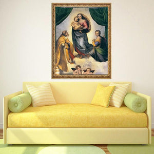 The Sistine Madonna  by Raphael