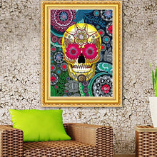 Load image into Gallery viewer, Sugar Skull Diamond Art Kit