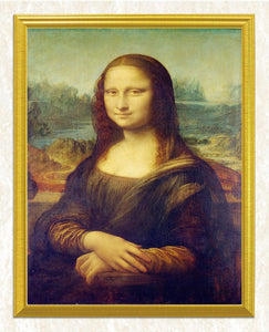 Mona Lisa's Smile - Portrait DIY Painting Kit