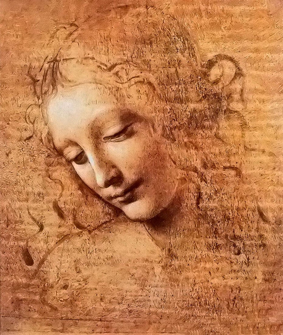 Leonardo Portrait Diamond Painting