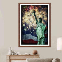 Load image into Gallery viewer, Fire Works on Statue of Liberty