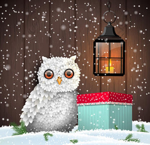 Christmas Owl Diamond Painting