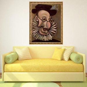 Abstract Portrait Painting by Picasso