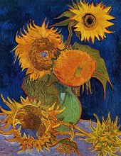 Load image into Gallery viewer, Van Gogh Sunflowers Diamond Painting