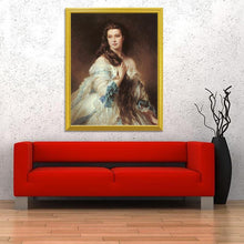 Load image into Gallery viewer, Portrait of Stunning Lady - Diamond Art Kit