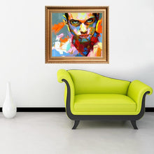 Load image into Gallery viewer, Colorful Portrait of Francoise Nielly&#39;s