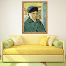 Load image into Gallery viewer, Van Gogh Portrait - DIY Diamond Art Kit