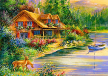 Load image into Gallery viewer, House DIY Diamond Painting Kit