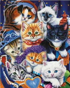 Beautiful Cats  Diamond Painting Kits