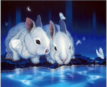 Load image into Gallery viewer, Tigers &amp; Rabbits Diamond Art Collection